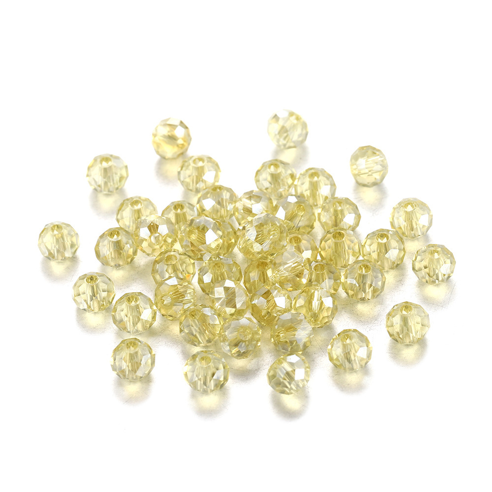 Transparent AB Light yellow 4mm [1000 / pack /75g]