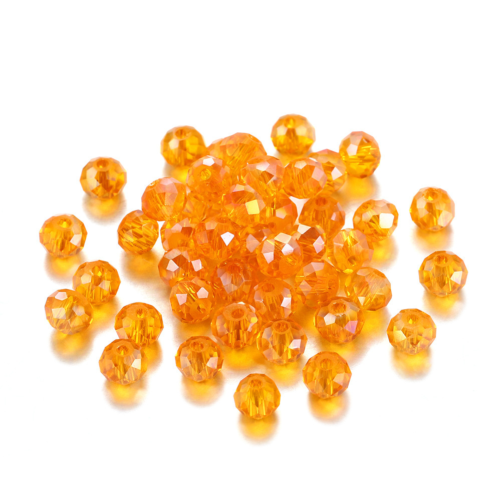 Transparent AB orange 3mm [1000 PCS/pack /25g]