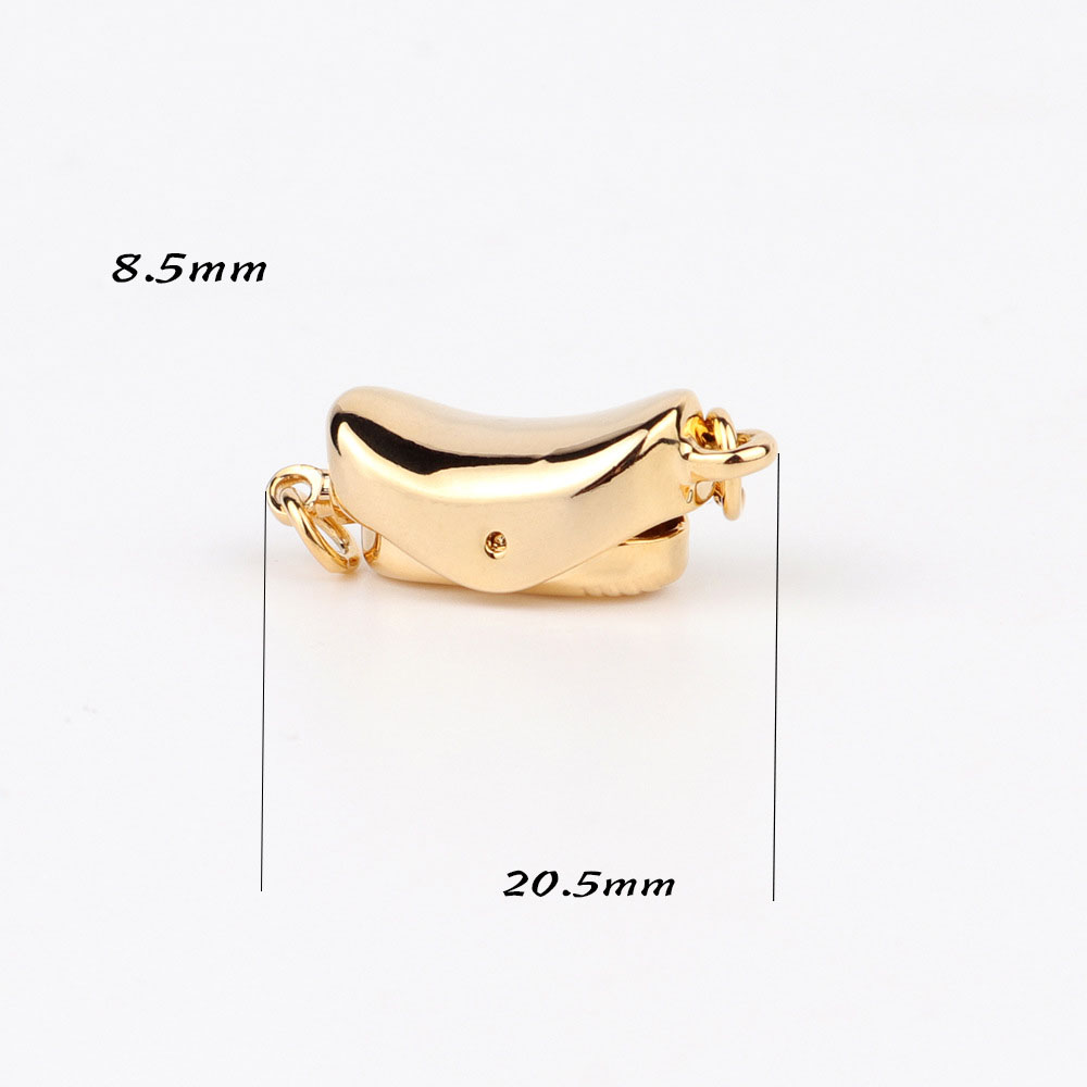 1:Gold width 8.5mm length 20.5mm