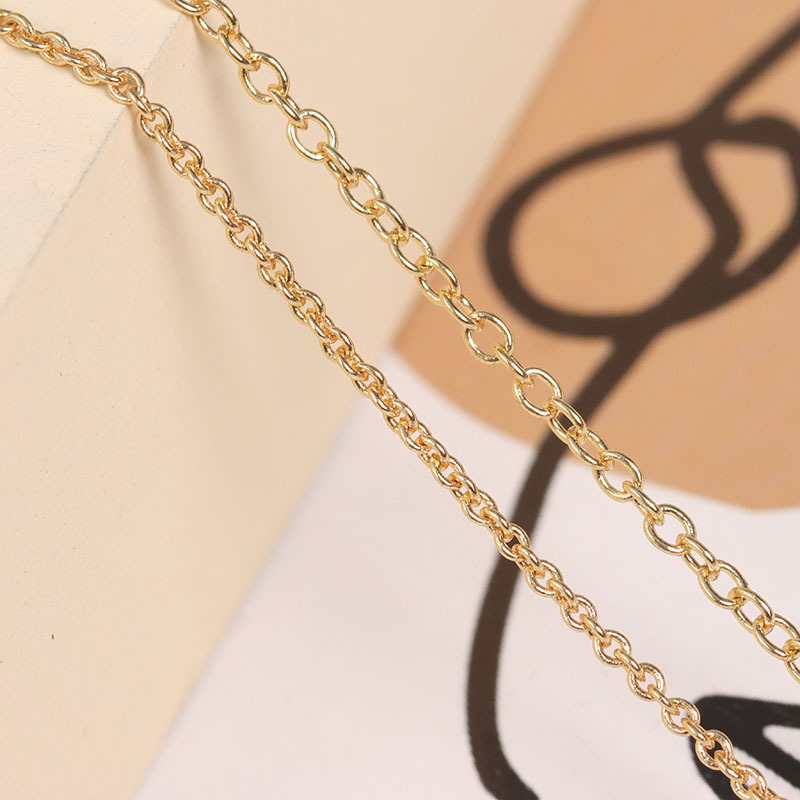 2.0MM Round O Chain Gold