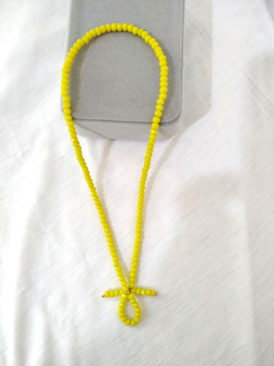 Yellow crystal 38CM