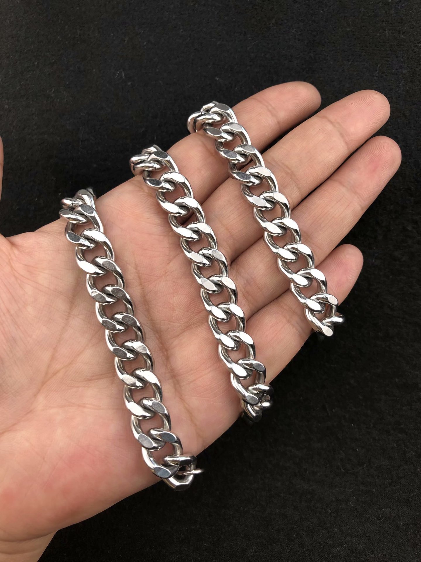 Cuban chain 10mm, Length 50CM