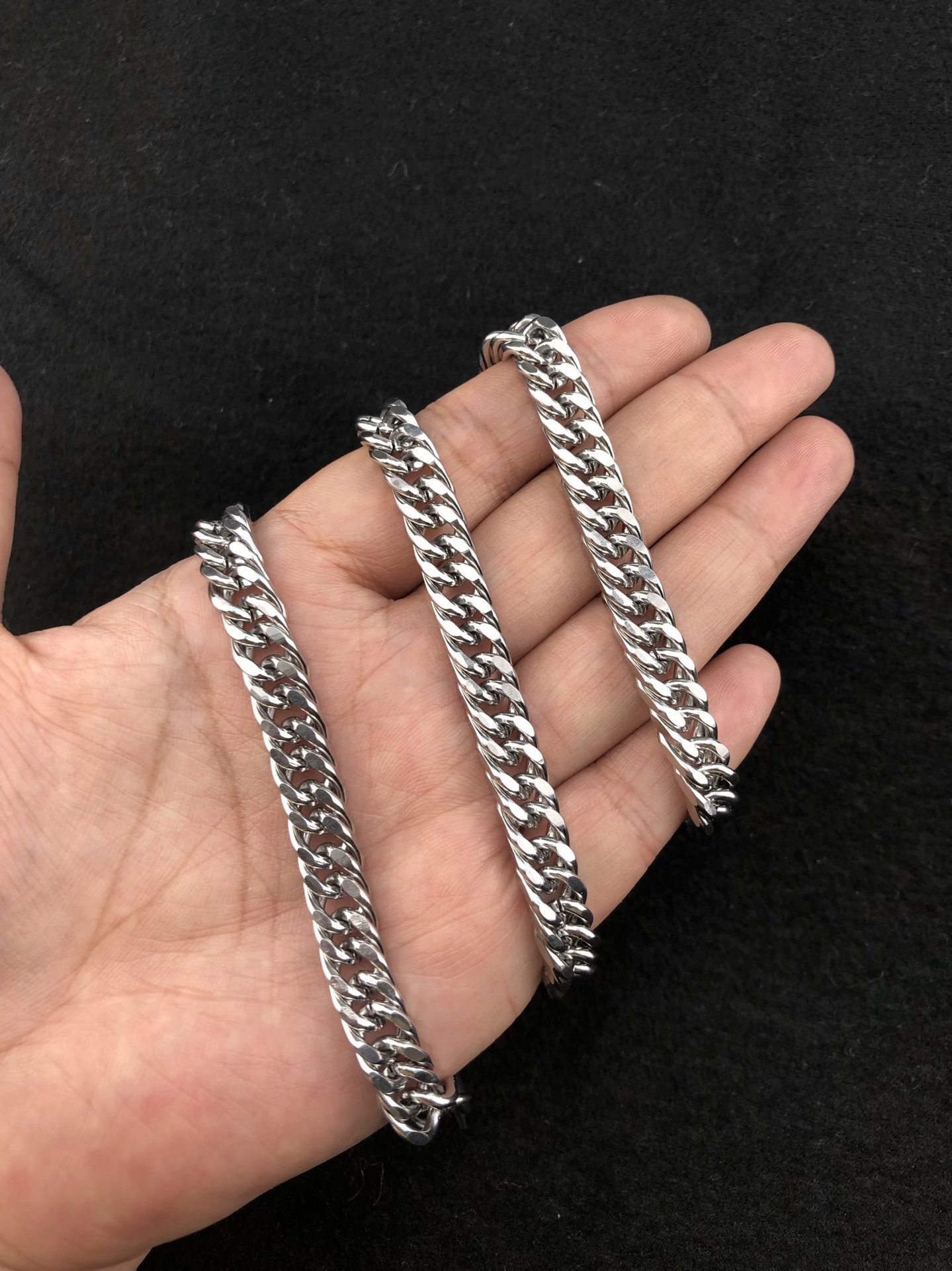 45:Four side chain, 8mm, Length 50CM