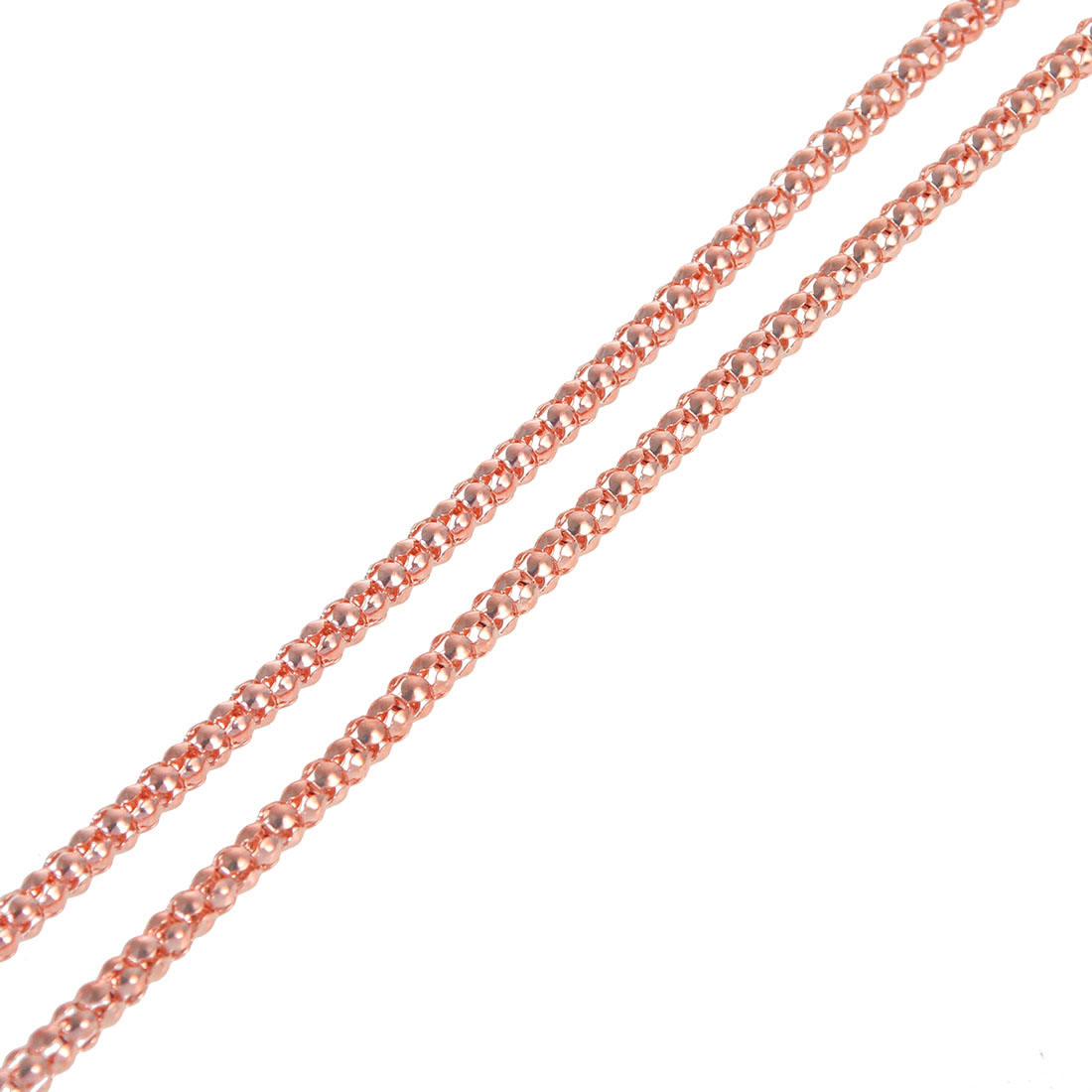 Rose gold 4 * 4 mm