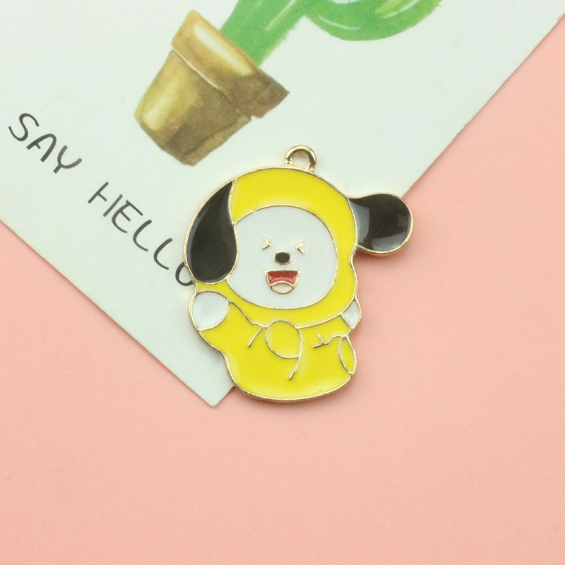 1:Little Yellow Dog, 27x23mm