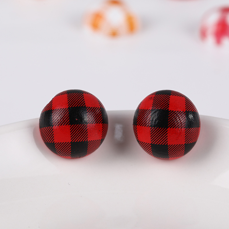 Red and black grid 16mm