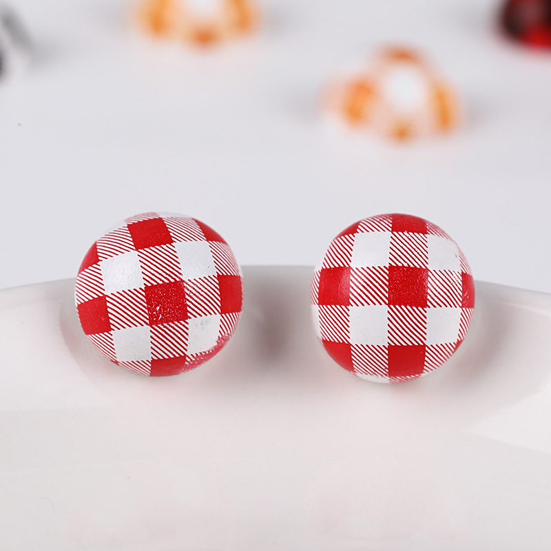 Red and white grid 16mm