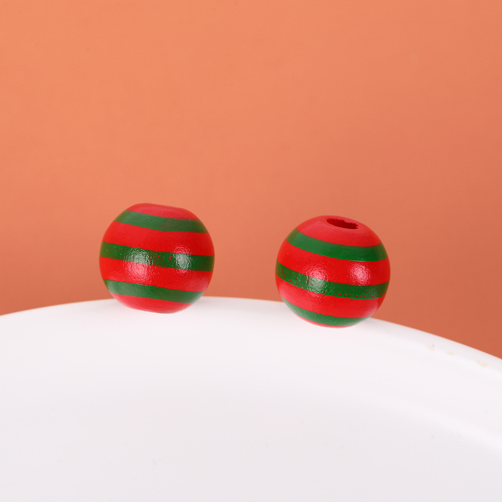 Dark green horizontal stripes on red background