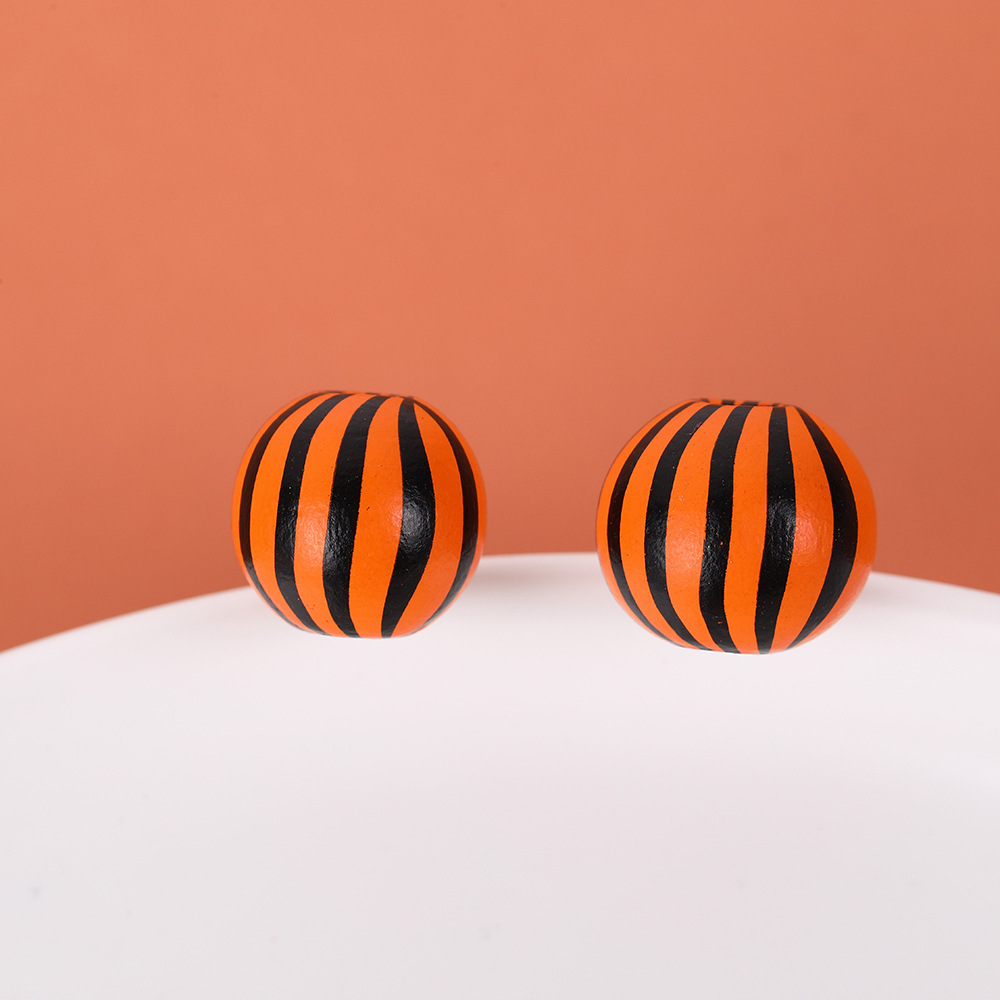 Black vertical stripes on orange background