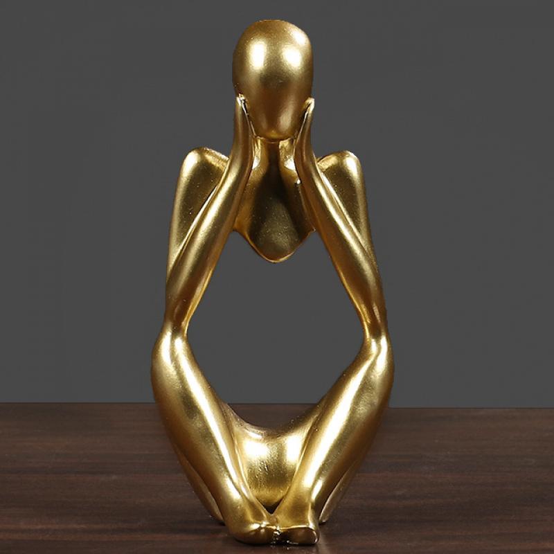 Golden Thinker 6*5.5*13cm