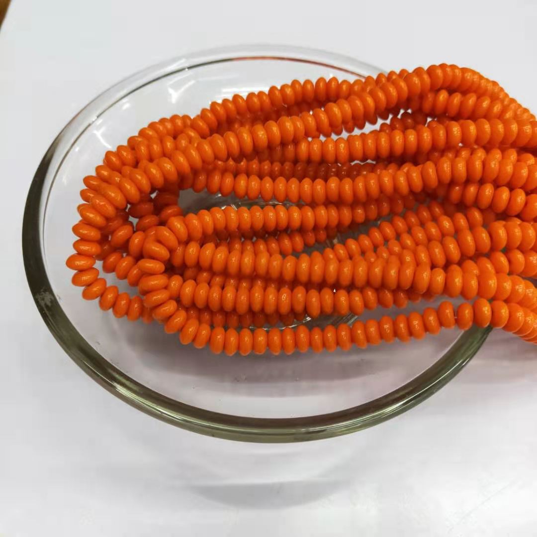 3:orange red 3*6mm (133 pieces each)