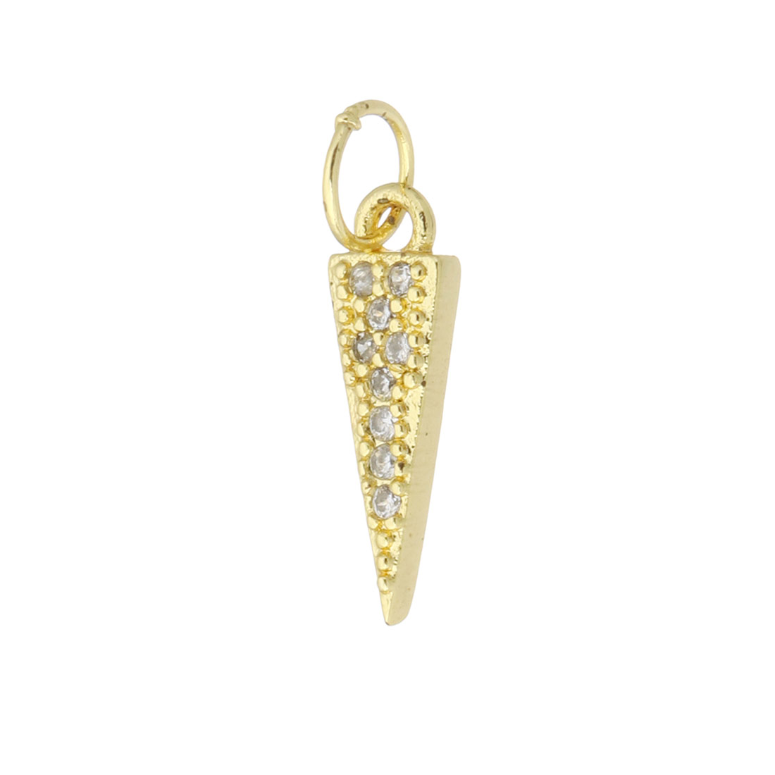  gold color with crystal cubic zirconia