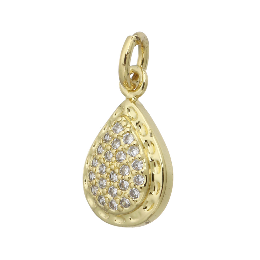  gold color with crystal cubic zirconia