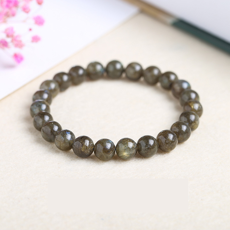 3:3A Glossy Glitter Stone Bracelet