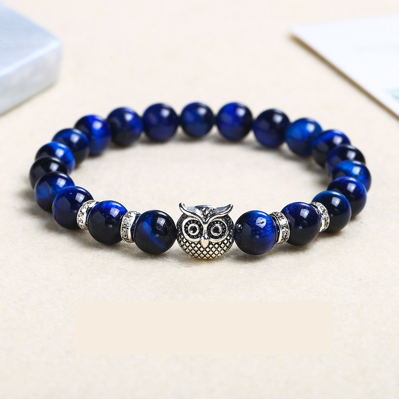 6:lapis lazuli  tiger eye stone