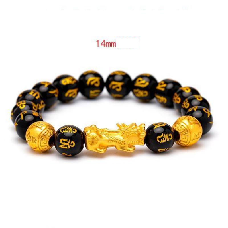 Six character truth 14mm PI xiu bracelet