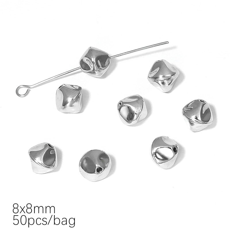 Shaped beads 8x8mm 50 pcs/pack