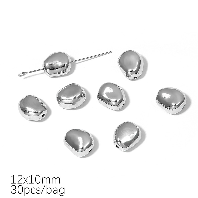 Shaped beads 12x10mm 30pcs/pack