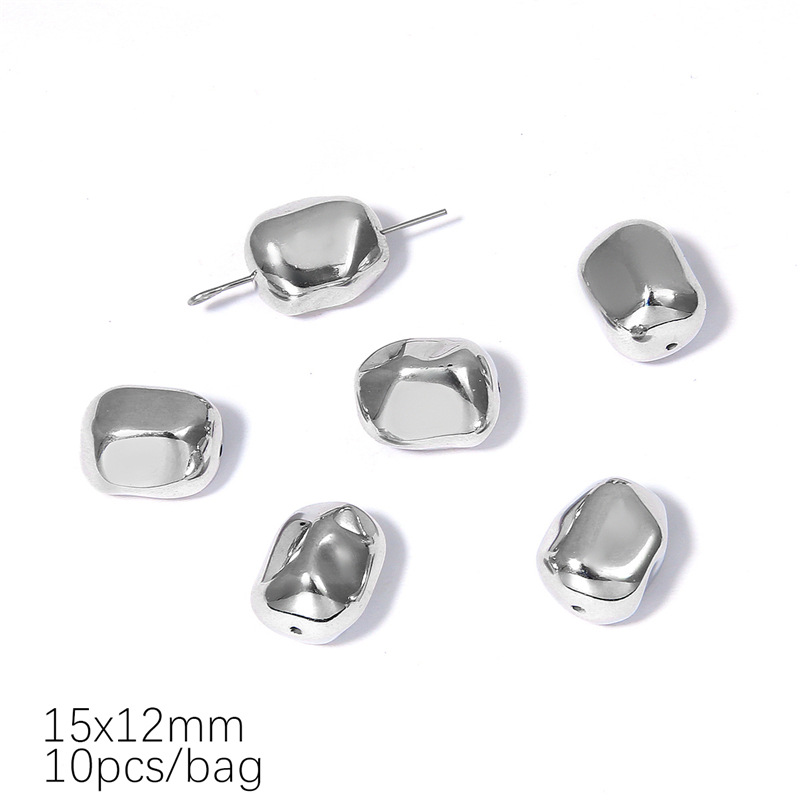 Shaped beads 15x12mm 10pcs/pack