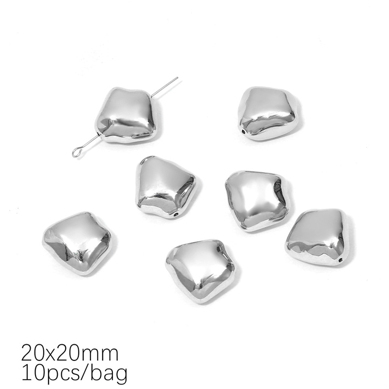 Shaped beads 20x20mm 10 pcs/pack