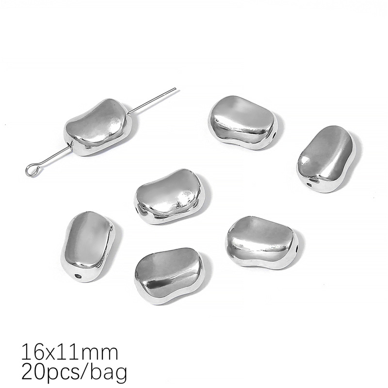 Shaped beads 16x11mm 20 pcs/pack