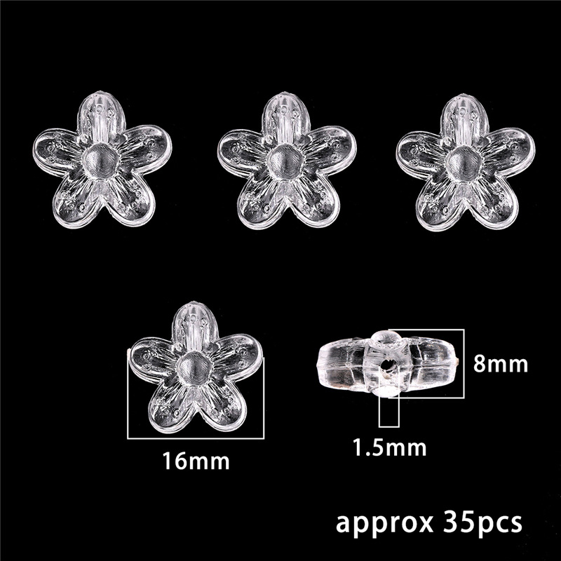 16mm five-petal flower 30g/pack about 35