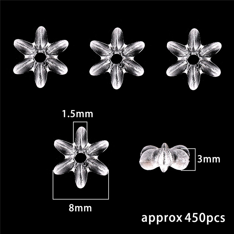 8mm florets 30g/pack about 450 pcs