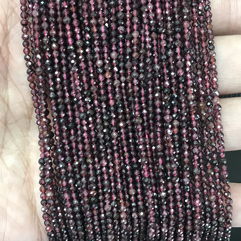 Natural garnet