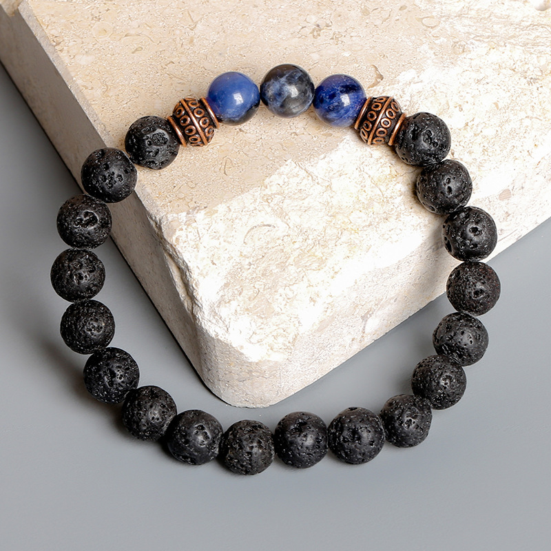 Natural Volcanic Sapphire Sapphire Bracelet