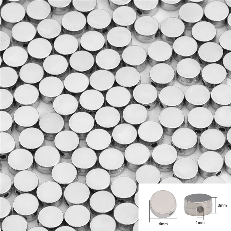 6mm white K cylinder 100 PCS/pack