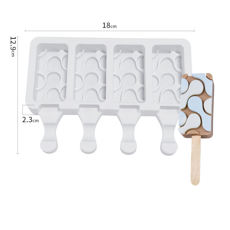 4 continuous water ice cream-white XG-69