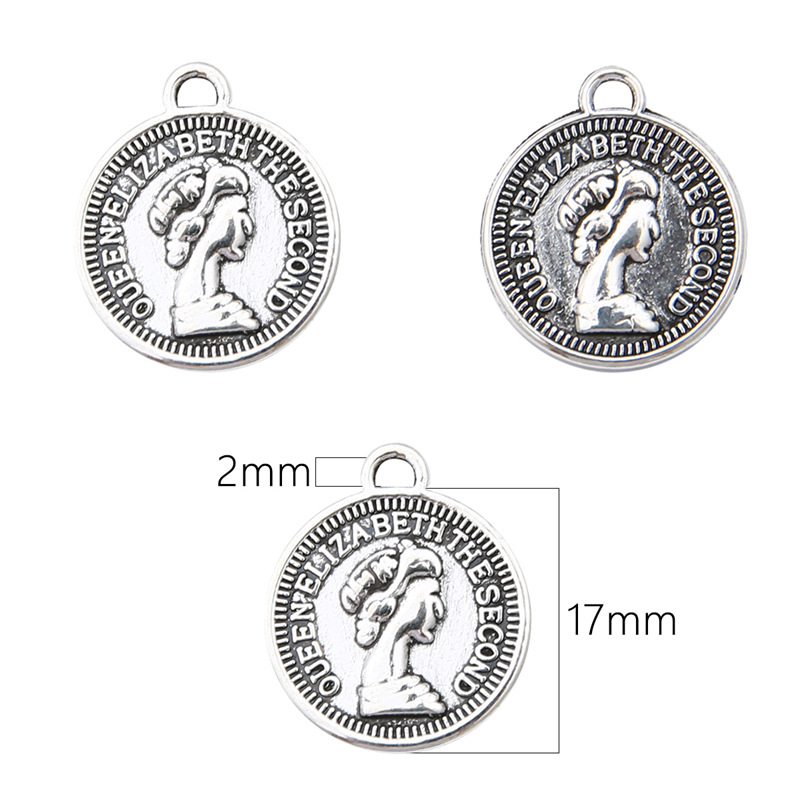 8:17mm#2 head coin series 20pcs/pack