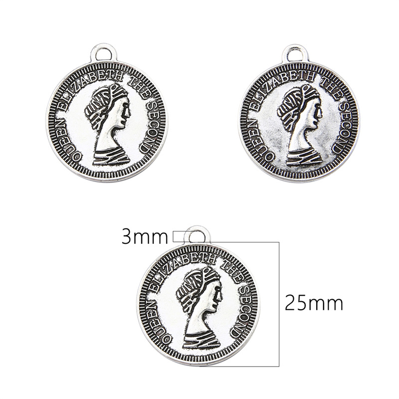 10:25mm#4 head coin series 10 pcs/pack