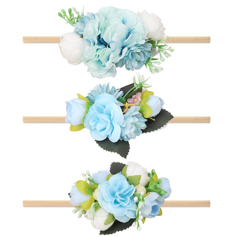 blue flower gift box