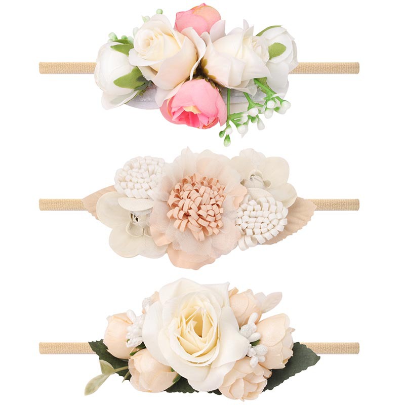 beige flower gift box