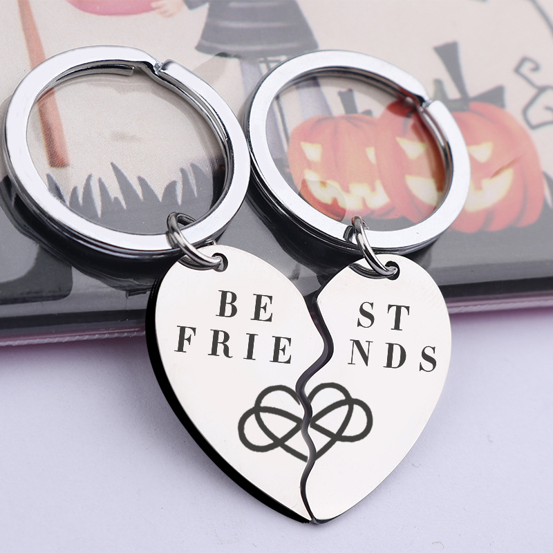 A pair of key rings