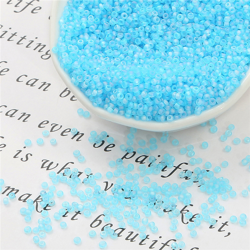 2mm lake blue 450g/pack about 30000pcs