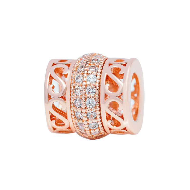 White Zirconium - Rose Gold