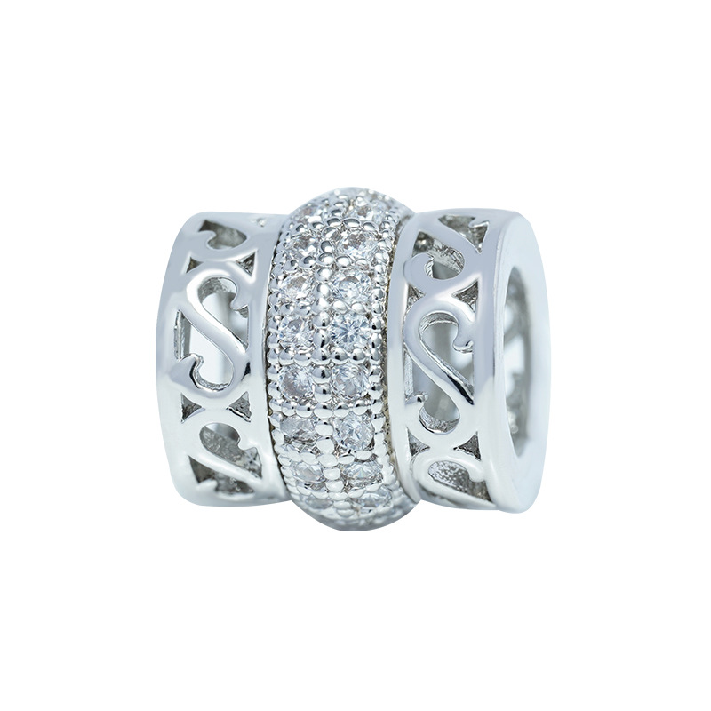 White Zirconium - White Gold