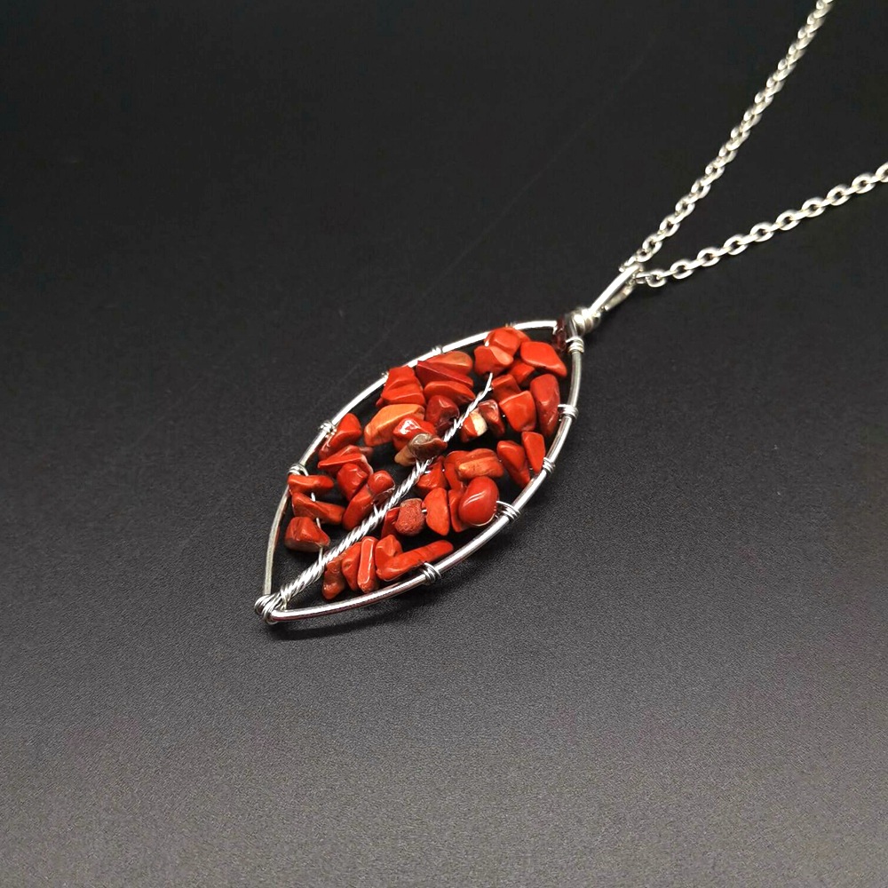 10 red jasper