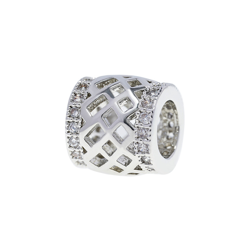 White Zirconium - White Gold