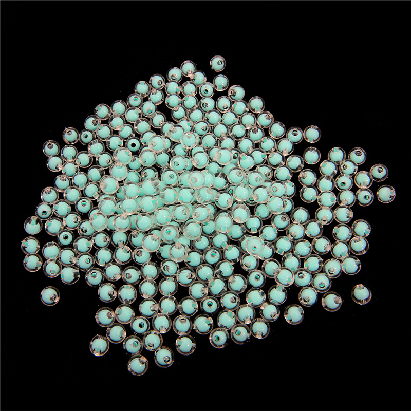 Light green, 8mm, about 110pcs/bag