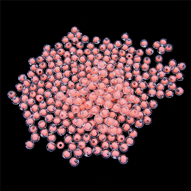 Orange, 8mm, about 110pcs/bag