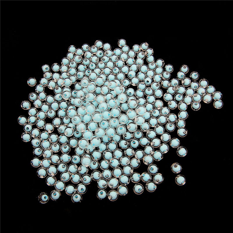 Blue, 8mm, about 110pcs/bag