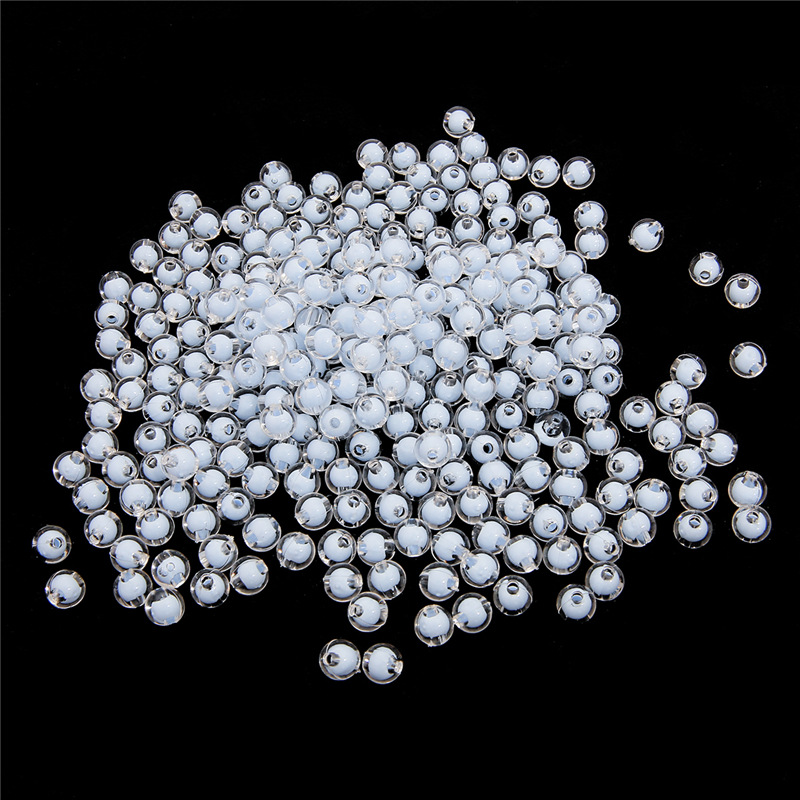 Light blue, 8mm, about 110pcs/bag