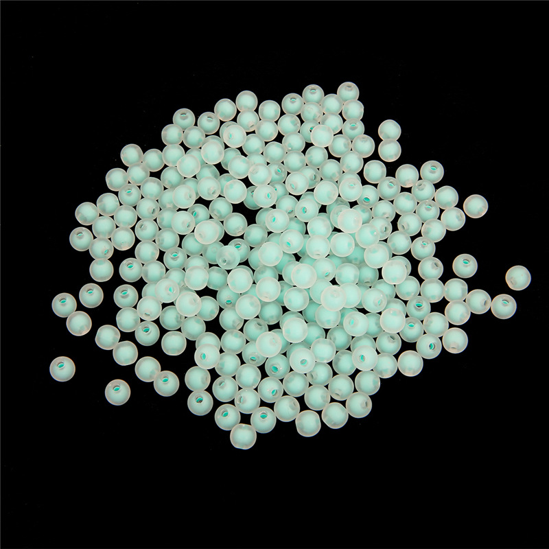 Light green, Matte, 8mm, about 110pcs/bag