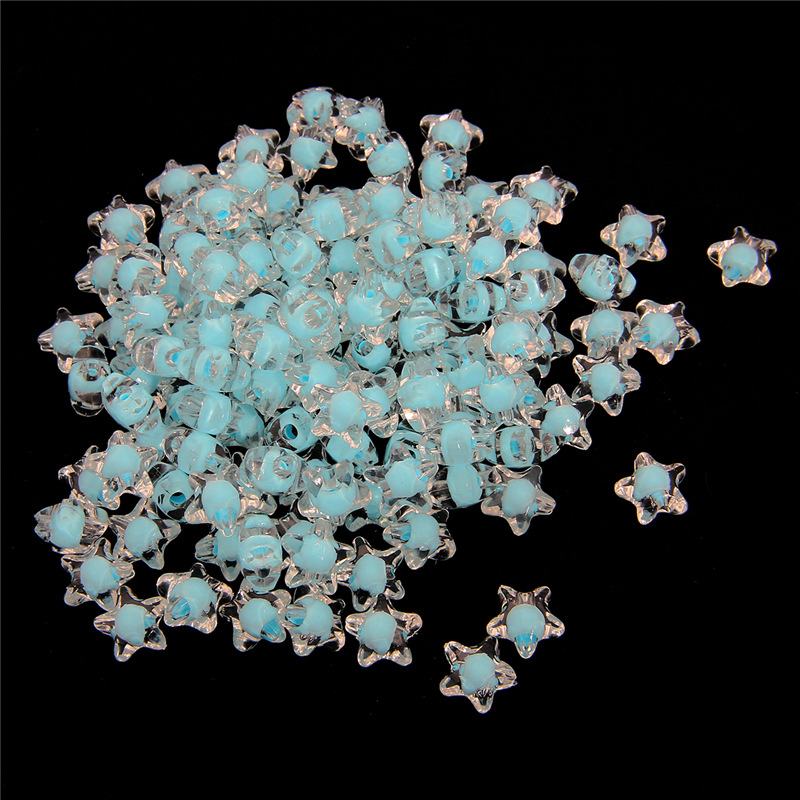 Blue star, 11x11.5mm, about 83pcs/bag