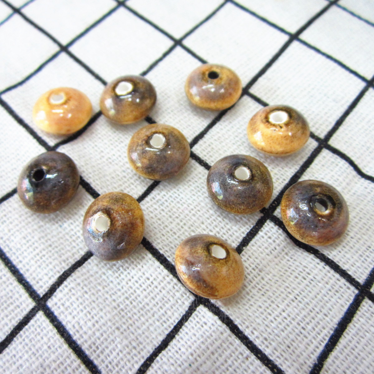 Small bead, 7x12mm