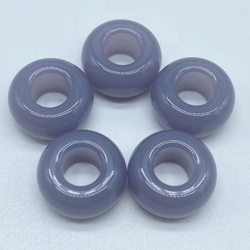 10:Abacus Bead Grey (13x13x7mm)