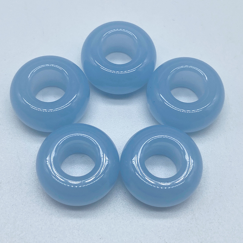 13:Abacus Beads Light Blue (13x13x7mm)